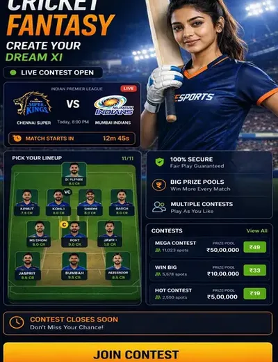 45x (45 x vip) fantasy cricket & matchday visual 3